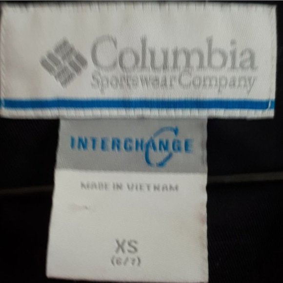 COLUMBIA | Girls Bugaboo Jacket Black Pink Size X Small - Picture 2 of 8